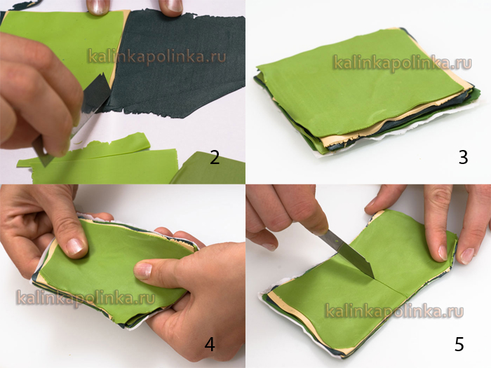 мокуме гане из полимерной глины