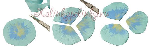 мастер-класс цветы из полимерной глины