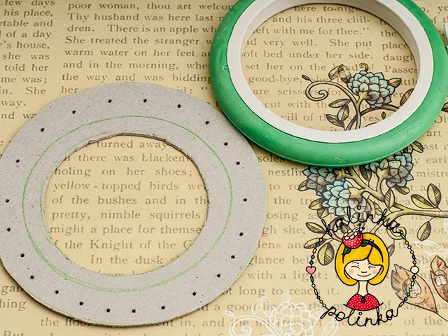 маленькие пяльца своими руками из картона