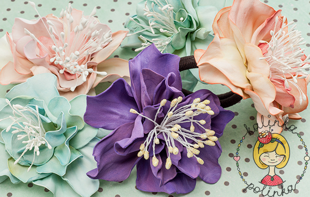 Цветы из фоамирана своими руками