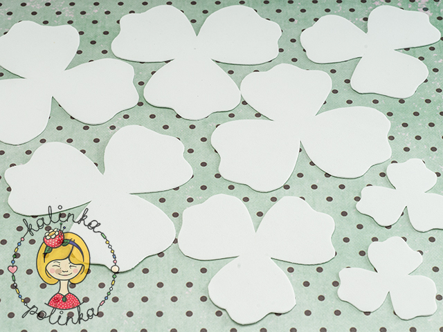 детали из фоама по шаблону