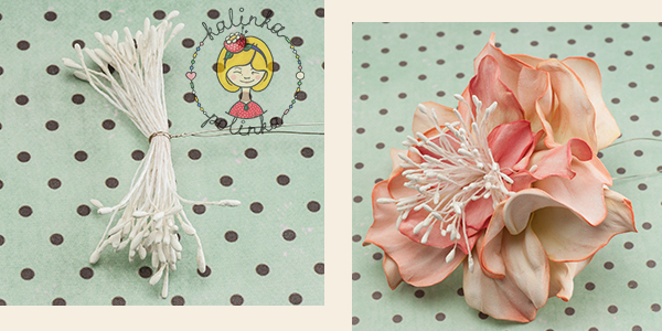 как закрепить тычинки