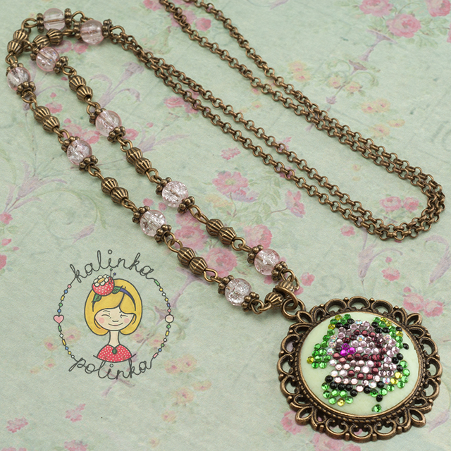 кулон из полимерной глины мастер-класс