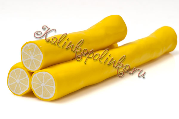 лимон из пластики