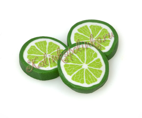 лайм из полимерной глины