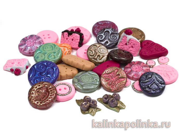 мастер-класс пуговицы из полимерной глины