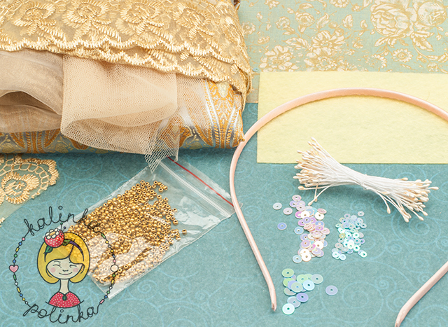 товары для рукоделия необходимые для изготовления ободка