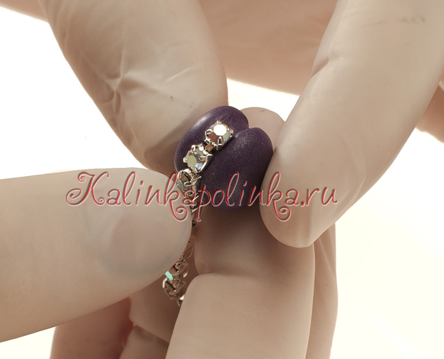 тесьма со стразами