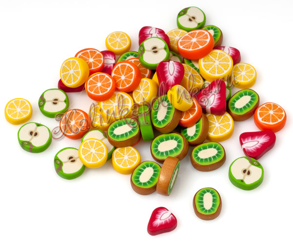 бусины из полимерной глины