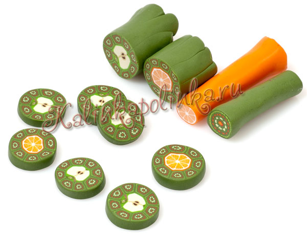 бусины из полимерной глины